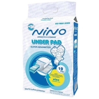 زیر انداز یکبار مصرف نینو 10 عددی under pad ninp